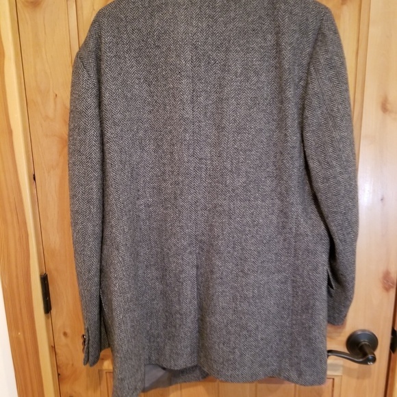 Men Herringbone Glenwick‎ Sport Coat 21" Length - Picture 7 of 7